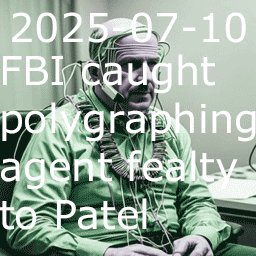 2025-07-10 FBI caught polygraphing agent fealty to Patel thumbnail image